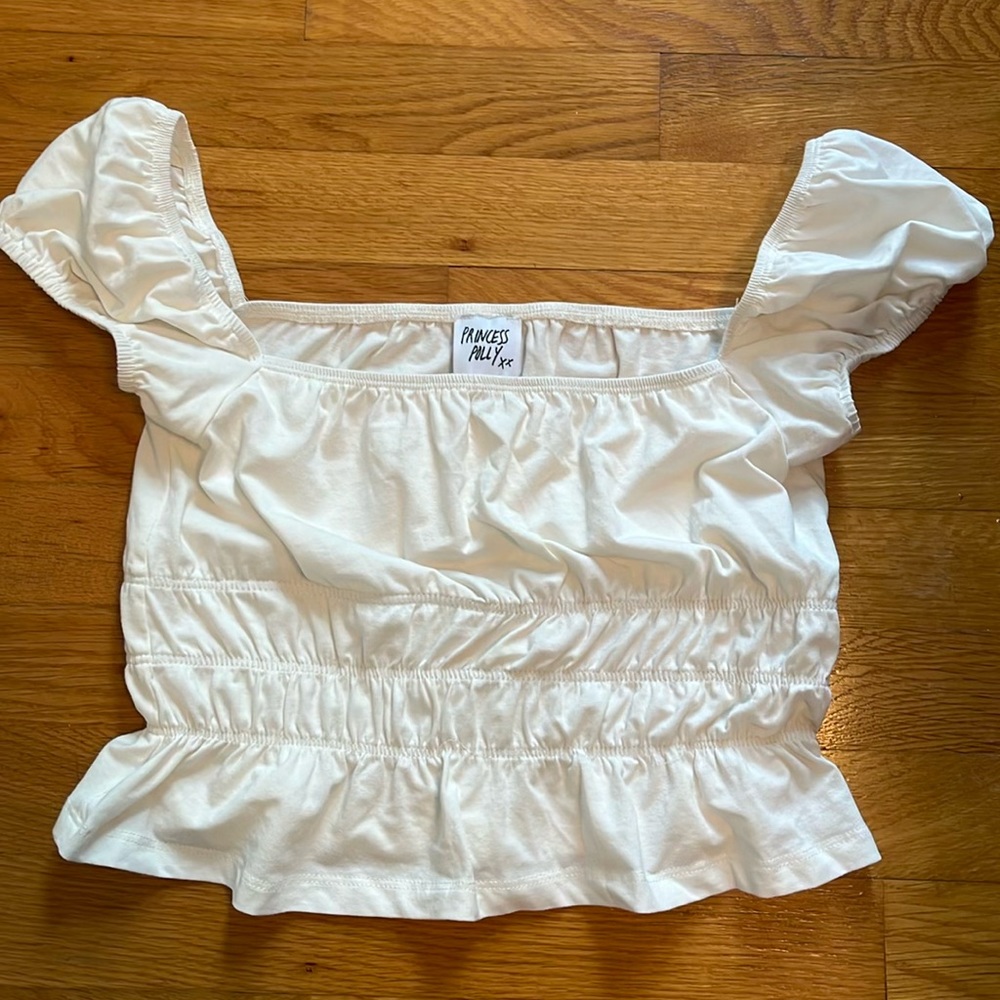 Princess Polly puffed sleeve top